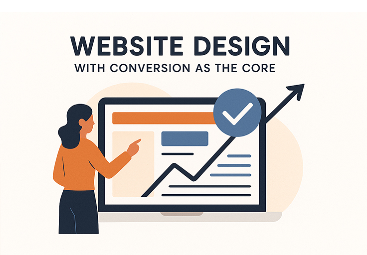 翱翼數位工作室製作的響應式網站設計在手機與桌機上的顯示效果